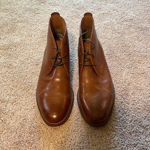 Cole Haan Light Brown Leather Chukka Dress Boot - 8.5